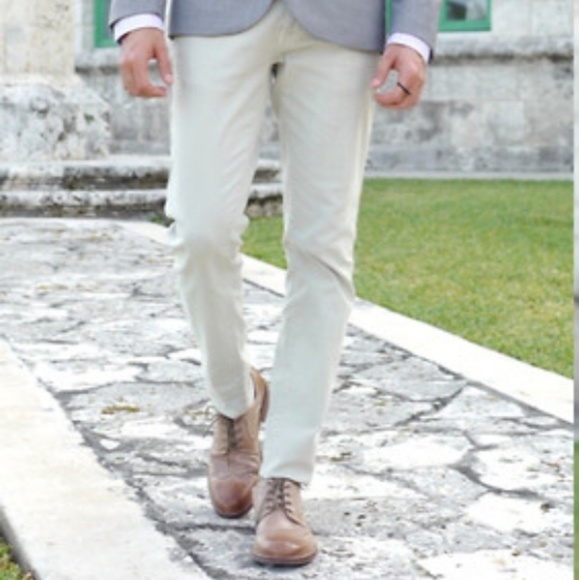 mens light gray chinos